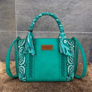 Bolso Wrangler Turquesa Bandana