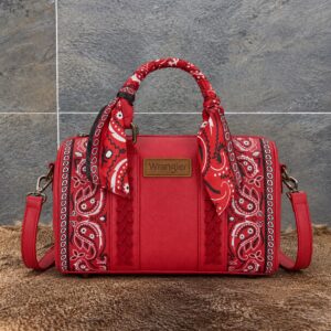 Bolso Wrangler Rojo Bandana