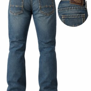 Pantalón Ariat Denim Caballero Azul Medio