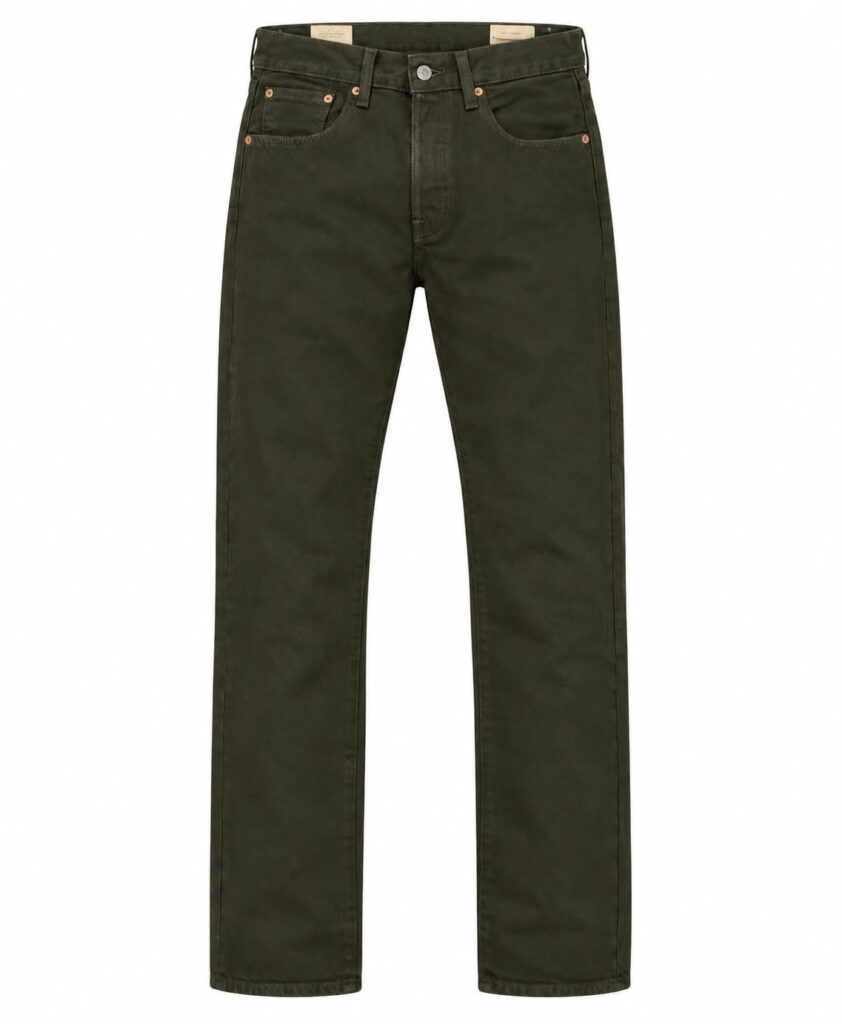Pantalón Levi's 501 Caballero Verde Olivo