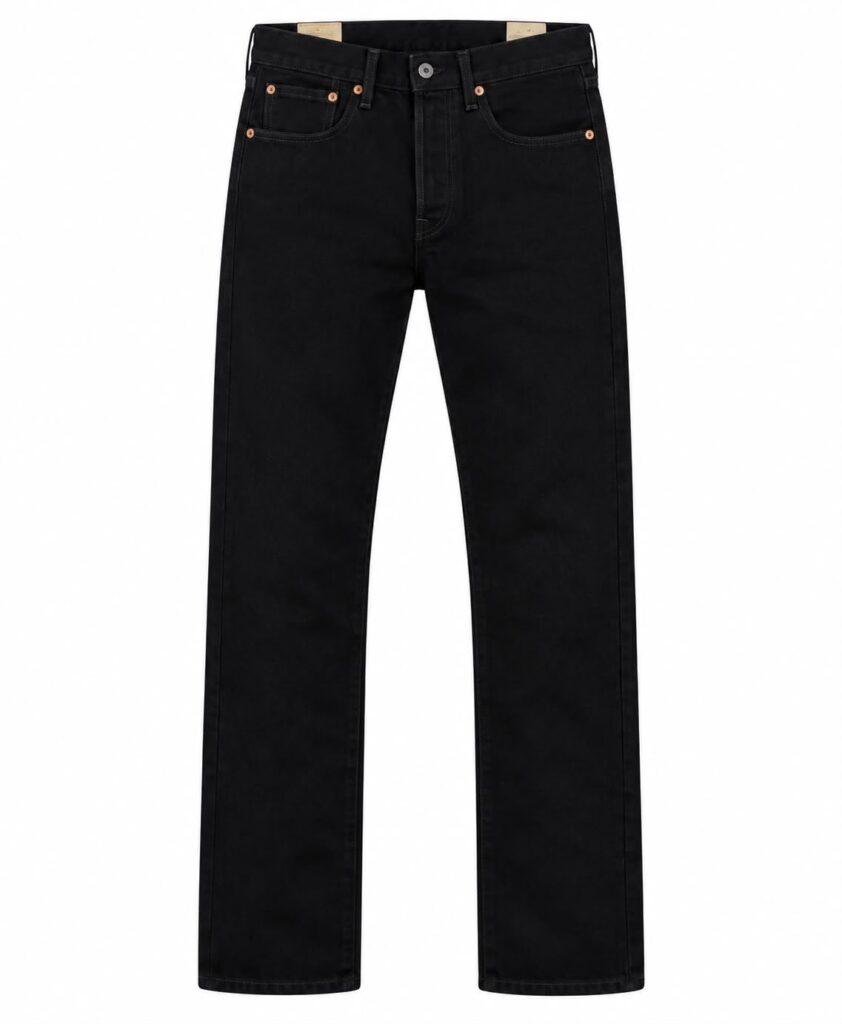Pantalón Levi's 501 Caballero Negro Clásico